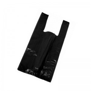 Sacola Plastica Camiseta AD 50x60 0,06 Preto c/500 Unidades