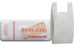 Sacola Plastica Tradicional Branca 80x100 (c/250)
