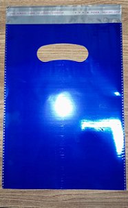 Sacola Plastica Laminada Adesivada 18x25 c/20 Unidades