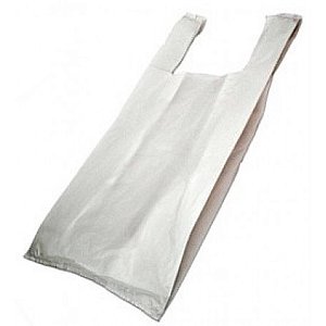 Sacola Plastica Branca Grossa c/3kg