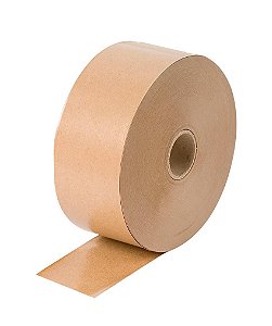 Fita Papel Gomado 80mm Liso 180 Mts