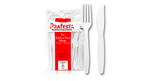 Kit Festa Branco c/10 (6005) PRAFESTA