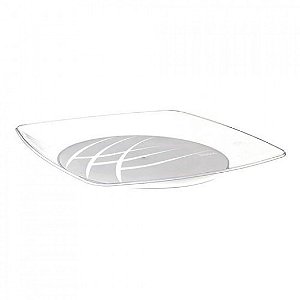 Prato Quadrado Grande Cristal (20x10) (8526) PRAFESTA
