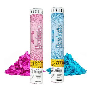Lanca Confete Cha Revelacao SILVER