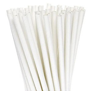 Canudo de Papel Embalado c/100