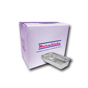 Bandeja Aluminio T19 Bolo Ingles (630ml) c/100 Unidades
