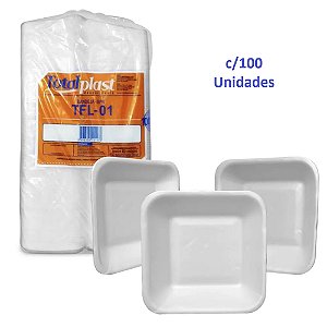 Bandeja EPS Funda 150x150x27mm (TFL01) c/100 Unidades