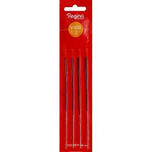 Vela Estrela de Prata c/4 REGINA