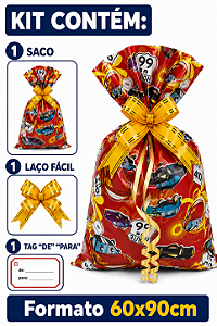 Kit Presente Saco BOPP 60x90 c/1 Unidade