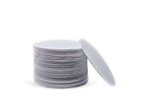 Disco Eps Branco 15cm c/10 Unidades