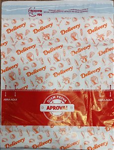 Saco Coex Padrao Delivery 26x40+5cm c/50 Unidades