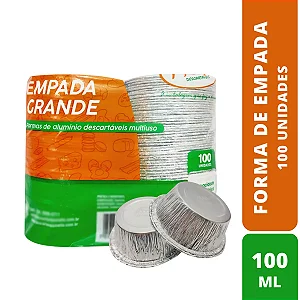 Empada Grande 100ML c/100 unidades
