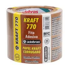 FITA KRAFT 770 CORRUGADA 48X50