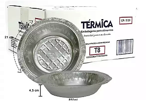 Prato N°8 Maquina c/100 Unidades