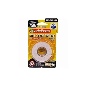 Fita Dupla Face Espuma Fixa 12x2 Blister