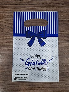 Sacola PEAD Boca de Palhaco Decorada 15x23 c/25 Unidades