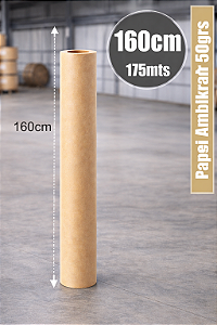 Papel Ambikraft 50grs 160cm 175 Metros