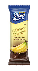 Sorvete no Palito - BANANA COM CHOCOLATE