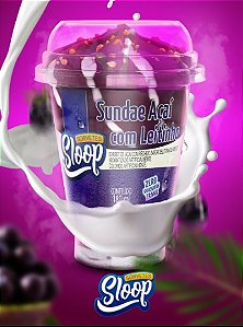 Copo Sundae 180g - ACAI COM LEITINHO