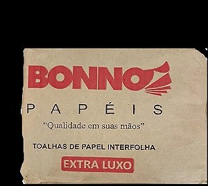 Papel Inter Folha 21x20 c/600 Folhas Branco Luxo BONNO