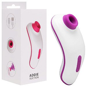 Vibrador de Pulsação Addie Roxo