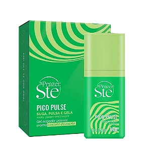 Pico Pulse Chiclete de Menta INTT Gel Excitante Pulsa Suga Vibra Sensação Refrescante 16g