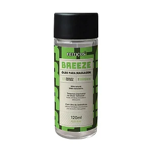 Breeze Óleo Beijável para Massagem com Terpenos Feitiços 120ml