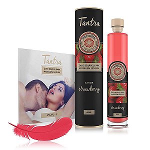 Tantra Morango Óleo para Massagem