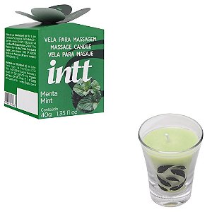 Vela Para Massagem Intt Menta