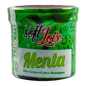 Bolinha Tri Ball Beijável Menta Soft Love