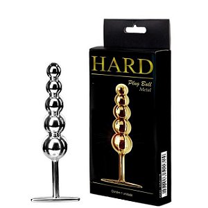 Plug Ball Metal Cromado Hard