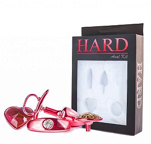 Plug Anal Kit Vermelho Hard