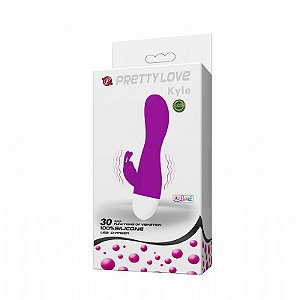 Vibrador Ponto G com Estimulador Kyle Pretty love