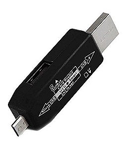 Otg Usb 2.0 Leitor Cartão, Dual Micro Sd Pra Celular E Pc