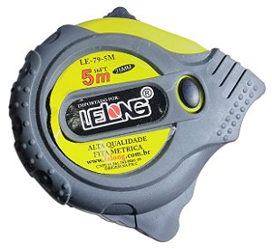 Trena Fita Métrica Lelong 5 Metros 16ft Le-79-5m