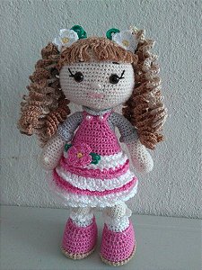 ♥ BONECA MOANA EM AMIGURUMI ♥ - Lena Artesanatos