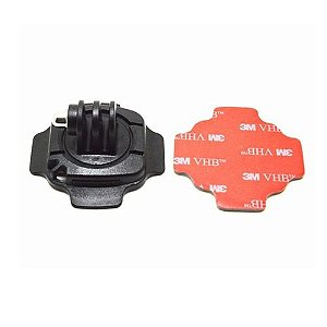 Suporte Tipo Base Curva 360 Graus Para Gopro, SJCam, Sony e Similares