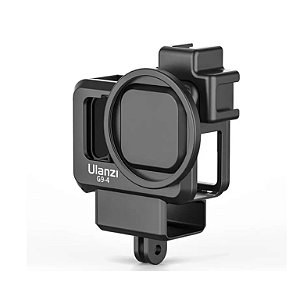 Moldura ou Frame Multimídia Vlog Ulanzi para GoPro HERO9 Black, HERO10 Black e HERO11 Black