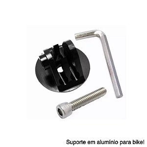 Suporte em alumínio para Mesa ou Caixa se Direção de Bicicletas