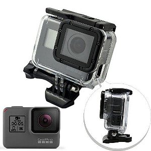 Caixa Vazada ou Skeleton para Gopro HERO5 Black, GoPro HERO6 Black e GoPro HERO7 Black - NÃO RETIRA A LENTE