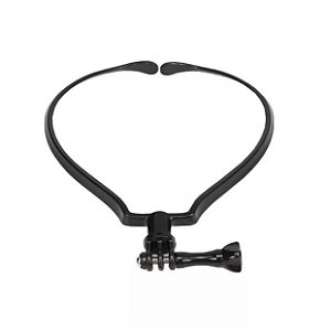 Suporte para pescoço com ajuste de ângulo de câmera compatível com GoPro, DJi Osmo Action, SJCam, Sony e similares