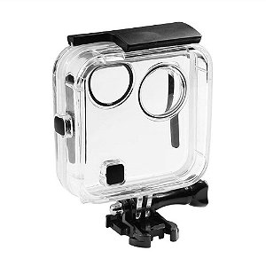 Caixa estanque para profundidade de até 45m, compatível com câmeras GoPro Fusion 360.