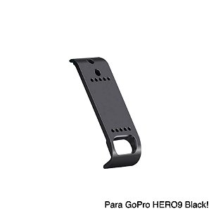 Tampa Lateral Similar em ABS com abertura para GoPro HERO9 Black