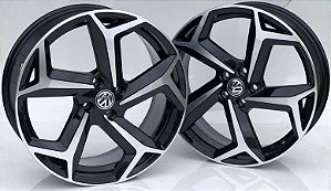 JOGO DE RODA POLO R LINE ARO 18 5X100 TALA 6