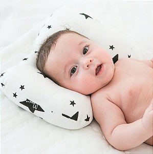 Travesseiro Posicionador para bebê Estrelas