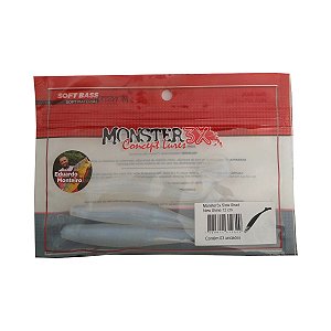 Isca Artificial Monster3x Slow Shad 12cm New Shine 3p