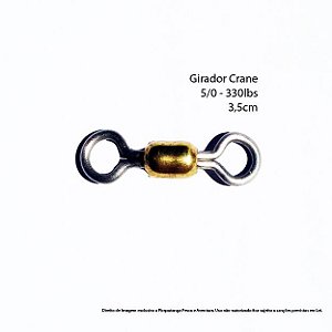 Girador Crane Inox Fishtex N°5/0 (330lbs) - Unidade