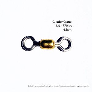 Girador Crane Inox Fishtex N°8/0 (770lbs) - Unidade