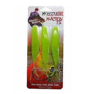 Isca Artificial Soft Monster3x M-Action 15, Mellow
