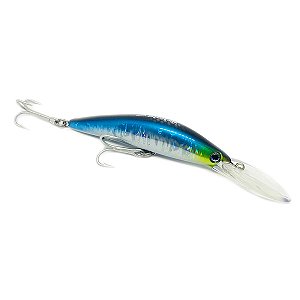Isca Artificial Borboleta Lola Deep 14cm/22g Barbeluda Cor 21H (Azul Holográfica)